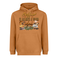 Meerkat coffee is always a good idea Heavyweight Hoodie - BarkalooDesign