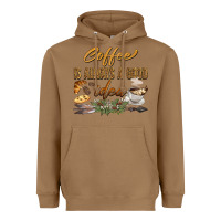 Toasted Coconut coffee is always a good idea Heavyweight Hoodie - BarkalooDesign