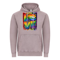 Vintage Zinc Love pride Vintage Hoodie - CowGirlArtShop