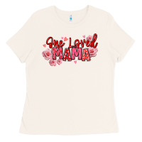 Bone one loved mama valentine's day Ladies Tee - texasbilliewilder