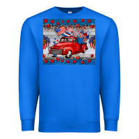 True Royal american truck 4th of july tumbler Premium Sweatshirt - BarkalooDesign