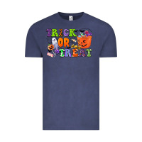 Vintage Denim trick or treat Vintage Tee - CowGirlArtShop
