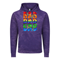 Cloud Purple Dad dad dad pride Vintage Hoodie - CowGirlArtShop