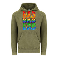 Vintage Olive Dad dad dad pride Vintage Hoodie - CowGirlArtShop