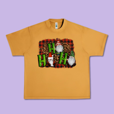 Ho Ho Ho Gnomes Christmas Urban Heavy Tee Designed By Ranaportraitstore