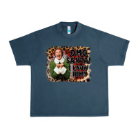 Midnight Navy omg santa i know him elf Urban Heavy Tee - CowGirlArtShop
