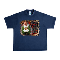 Navy omg santa i know him elf Urban Heavy Tee - CowGirlArtShop