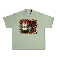 Oil Green omg santa i know him elf Urban Heavy Tee - CowGirlArtShop