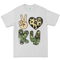 Dove Grey Peace Love Premium Tee - Bettercallsaul
