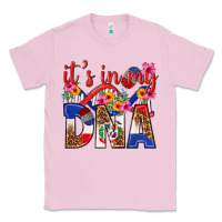 Bubblegum Pink its in my dna dominican republic Classic Tee - texasbilliewilder