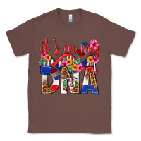 Chestnut its in my dna dominican republic Classic Tee - texasbilliewilder