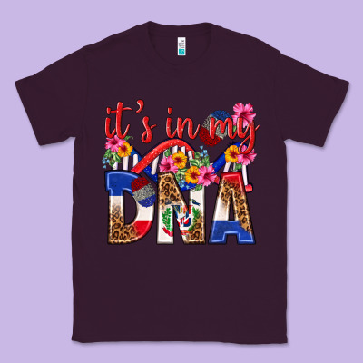 Its In My Dna Dominican Republic Classic Tee Designed By Texasbilliewilder