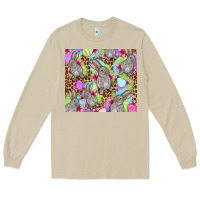 Mushroom Easter bunnys eggs Long Sleeve Tee - OliviaCreatesArt