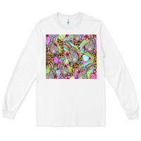 White Easter bunnys eggs Long Sleeve Tee - OliviaCreatesArt