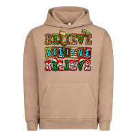 Pigment Burro believe believe believe Urban Hoodie - AdoDesignShop