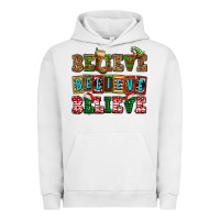 Pigment Lunar Rock believe believe believe Urban Hoodie - AdoDesignShop