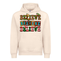 Sandshell believe believe believe Urban Hoodie - AdoDesignShop