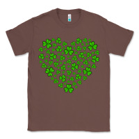 Chestnut shamrock heart Classic Tee - Artiststas