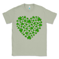 Matcha shamrock heart Classic Tee - Artiststas