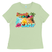 Matcha summer camp Ladies Tee - NancyCooperArtShop