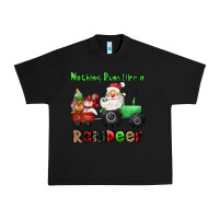 Black nothing runs like a reindeer Urban Heavy Tee - CowGirlArtShop