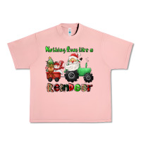 Salmon nothing runs like a reindeer Urban Heavy Tee - CowGirlArtShop