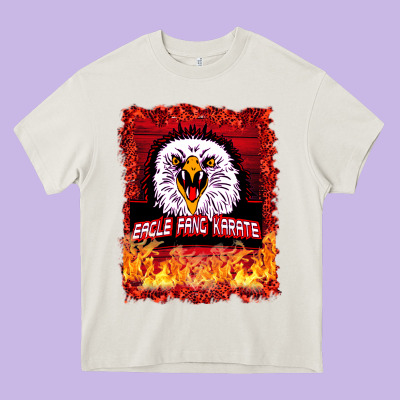 Eagle Fang Karate Heavy Core Tee Designed By Bettercallsaul