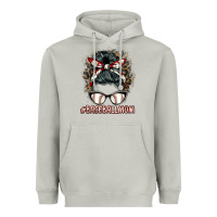 Moon Dust baseballmom messy bun Heavyweight Hoodie - BarkalooDesign