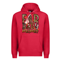 Cardinal Fur Baby Mama Dog Premium Hoodie - CowhideDigitalArt