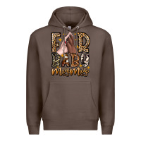 Coffee Fur Baby Mama Dog Premium Hoodie - CowhideDigitalArt