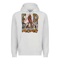Dove Grey Fur Baby Mama Dog Premium Hoodie - CowhideDigitalArt