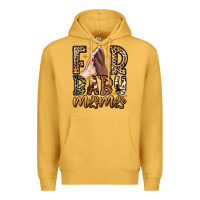 Mustard Fur Baby Mama Dog Premium Hoodie - CowhideDigitalArt