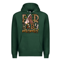 Sports Green Fur Baby Mama Dog Premium Hoodie - CowhideDigitalArt