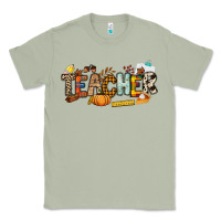 Matcha Fall Teacher Classic Tee - NancyCooperArtShop