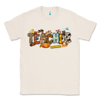 Natural Fall Teacher Classic Tee - NancyCooperArtShop
