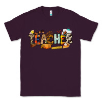 Plum Fall Teacher Classic Tee - NancyCooperArtShop