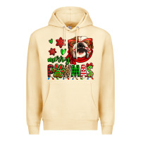 Pina Colada merry pawmas christmas bulldog Premium Hoodie - Jasminsmagicworld