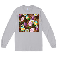 Moon Dust Easter rabbit eggs Long Sleeve Tee - OliviaCreatesArt
