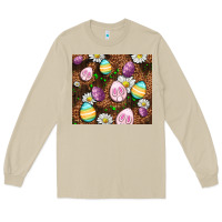 Mushroom Easter rabbit eggs Long Sleeve Tee - OliviaCreatesArt