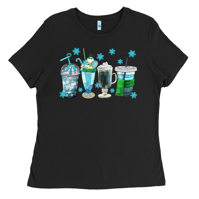 Winter Coffee Cup Ladies Tee by texasbilliewilder | Teevron