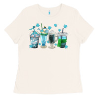 Bone winter coffee cup Ladies Tee - texasbilliewilder