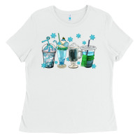 White winter coffee cup Ladies Tee - texasbilliewilder