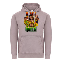 Vintage Zinc Black queen afro Vintage Hoodie - HowdyJamesFarm