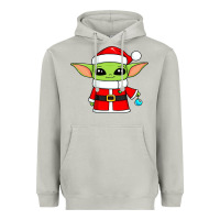 Moon Dust baby yoda christmas santa claus Heavyweight Hoodie - trangStudio