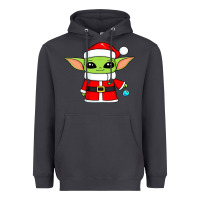 Smoke baby yoda christmas santa claus Heavyweight Hoodie - trangStudio