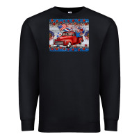 Black american truck 4th of july mousepad Premium Sweatshirt - BarkalooDesign