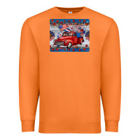 Carrot american truck 4th of july mousepad Premium Sweatshirt - BarkalooDesign