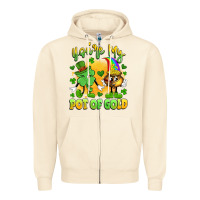 Sandshell you're my pot of gold Zipper Hoodie - Artiststas