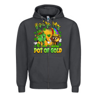 Smoke you're my pot of gold Zipper Hoodie - Artiststas