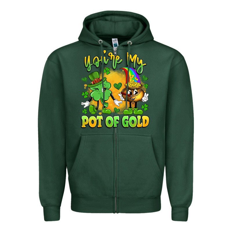You're My Pot Of Gold Zipper Hoodie by Artiststas | Teevron